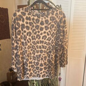 Zara Leopard Print Women's Top